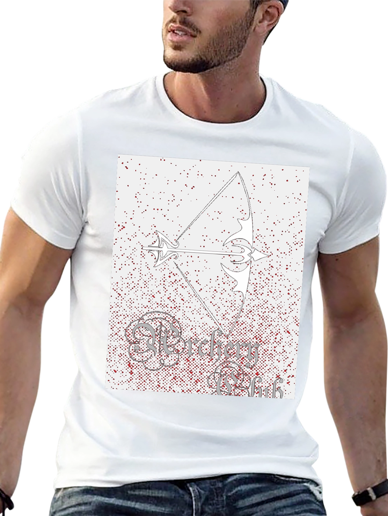 Archery Club T-Shirt - Bow & Arrow Graphic Tee