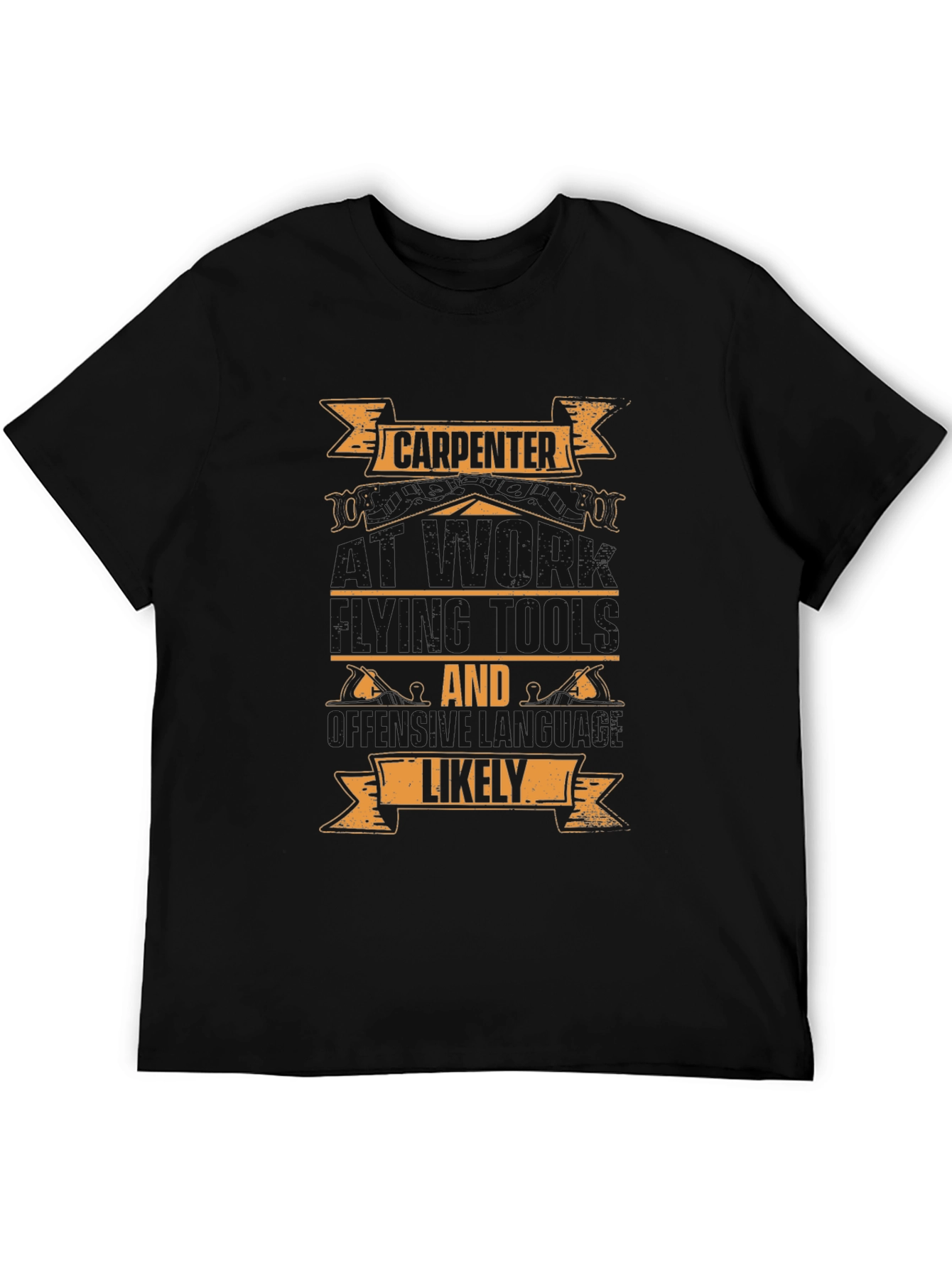 Carpenter Likely Late Mens T-Shirt - Black