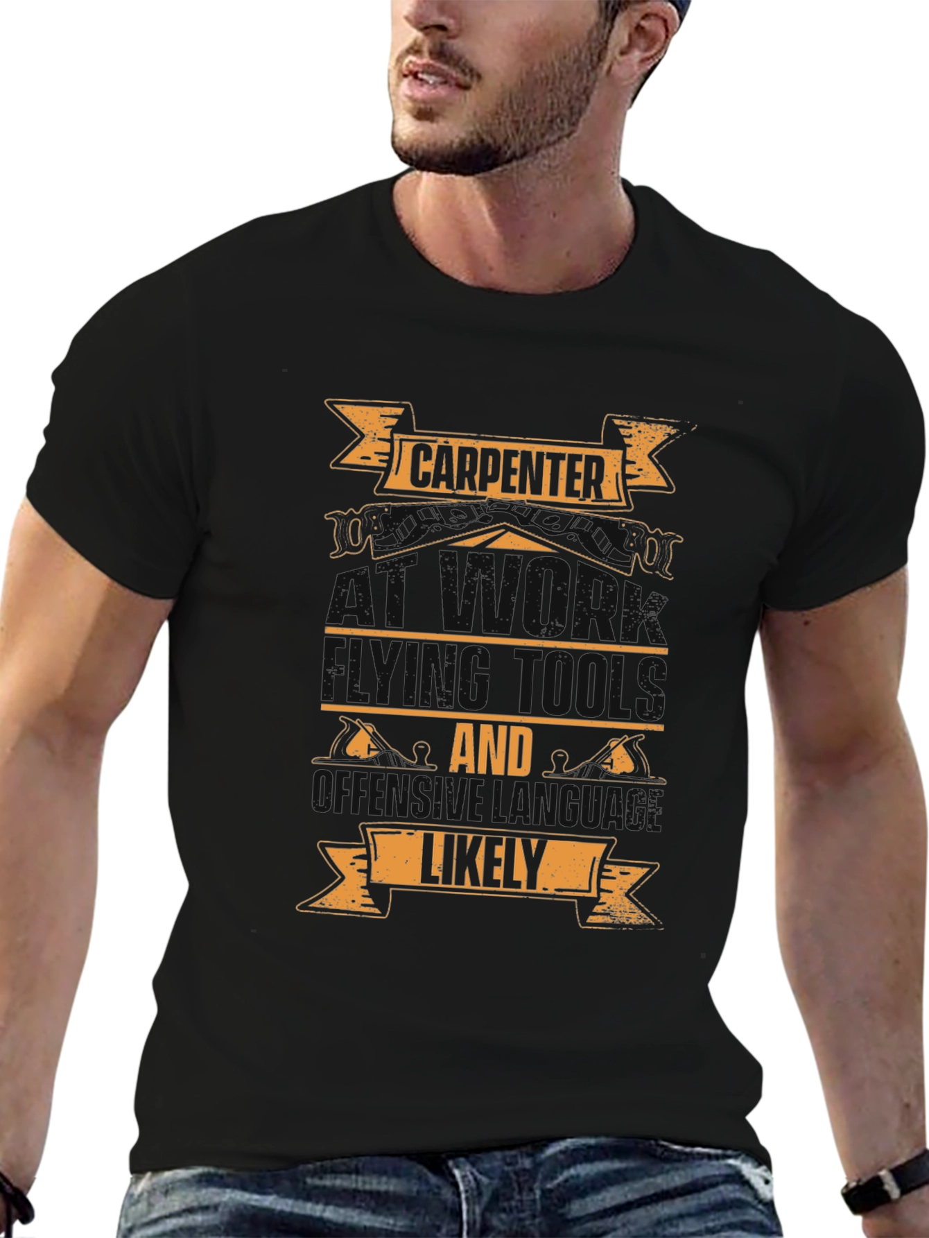 Carpenter Likely Late Mens T-Shirt - Black