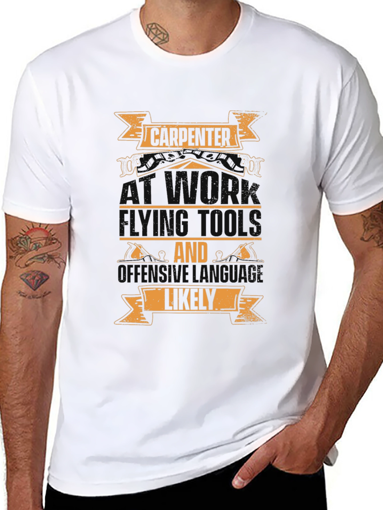 Carpenter Likely Late Mens T-Shirt - Black