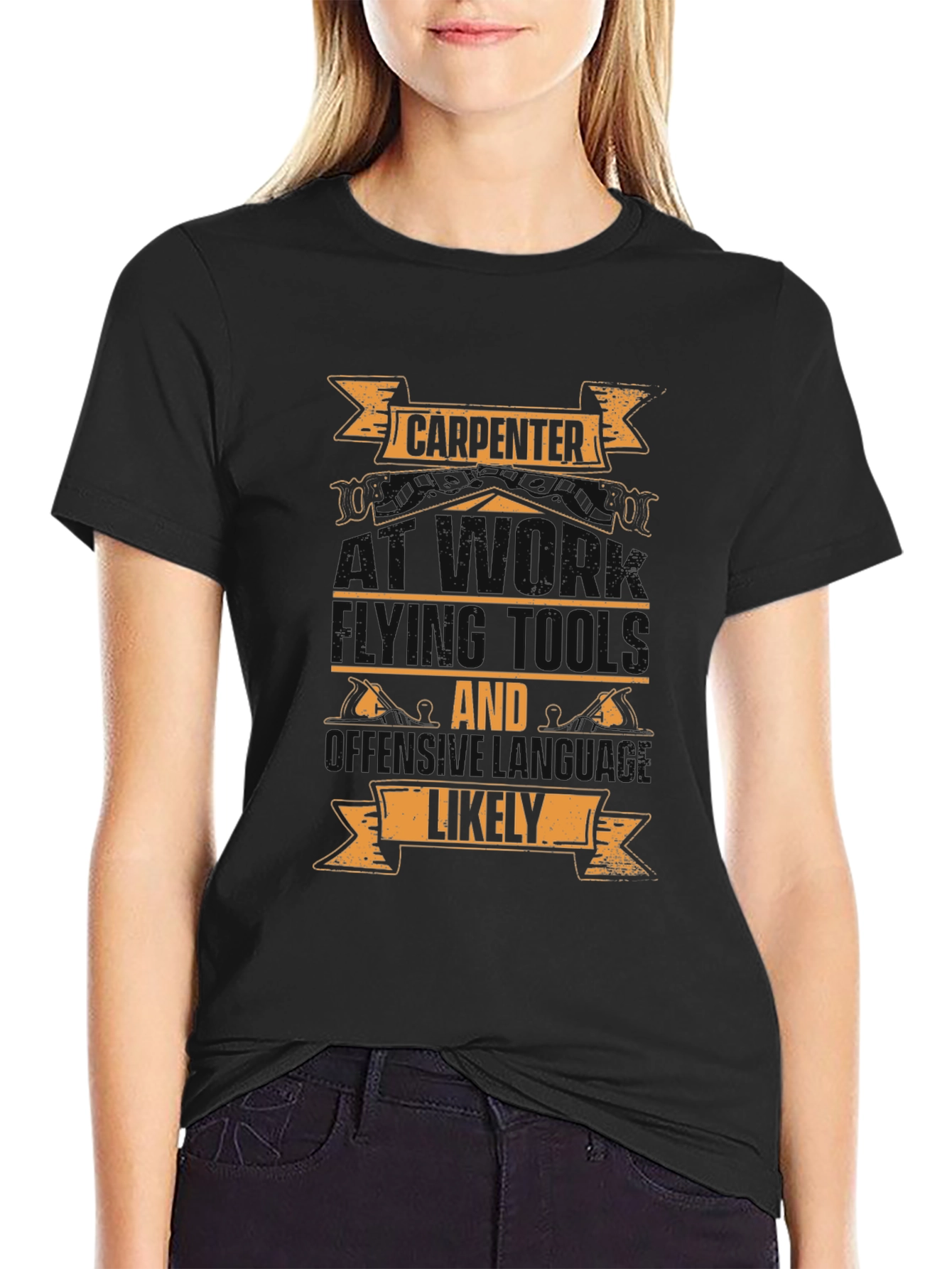 Carpenter Likely Late Mens T-Shirt - Black