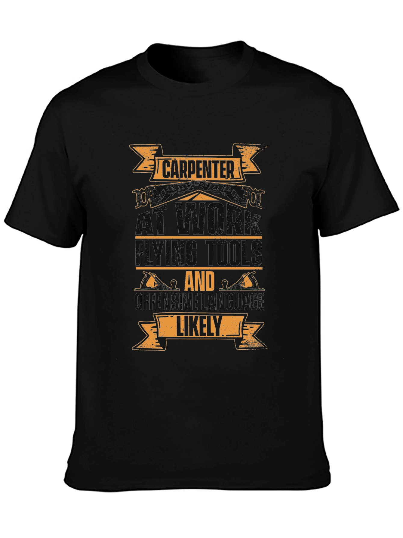 Carpenter Likely Late Mens T-Shirt - Black