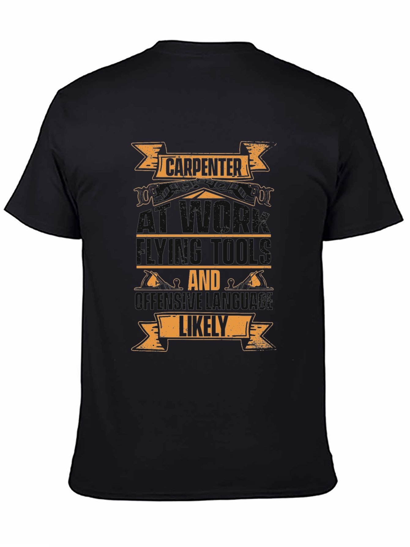 Carpenter Likely Late Mens T-Shirt - Black