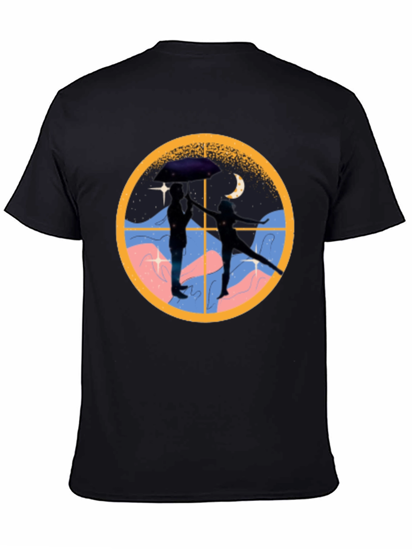 Couple Under Umbrella T-Shirt