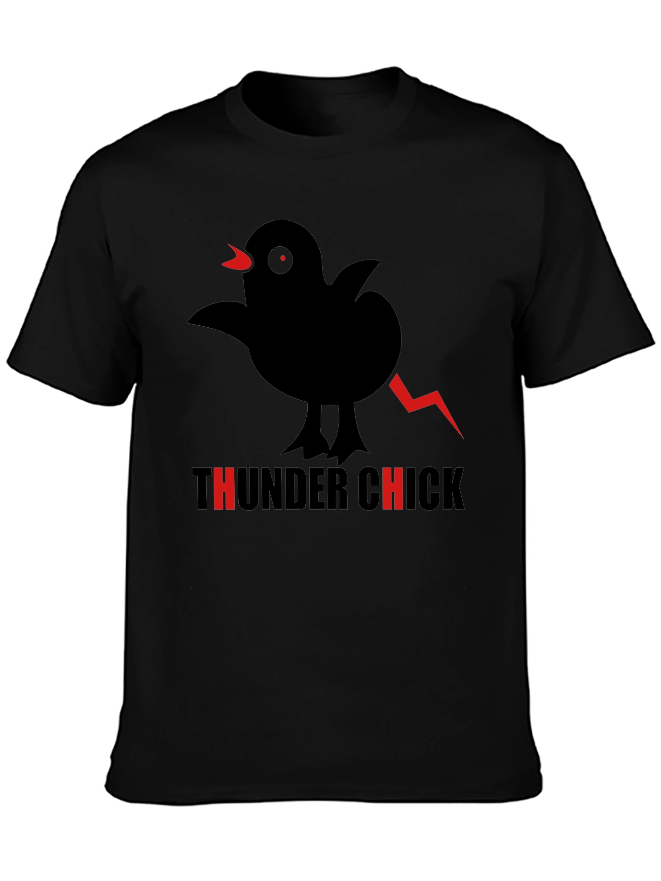 Thunder Chick Graphic T-Shirt - Bold & Edgy Design