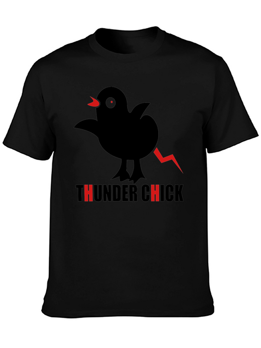 Thunder Chick Graphic T-Shirt - Bold & Edgy Design