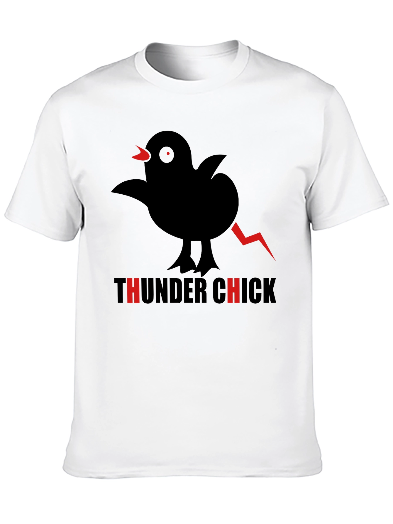 Thunder Chick Graphic T-Shirt - Bold & Edgy Design