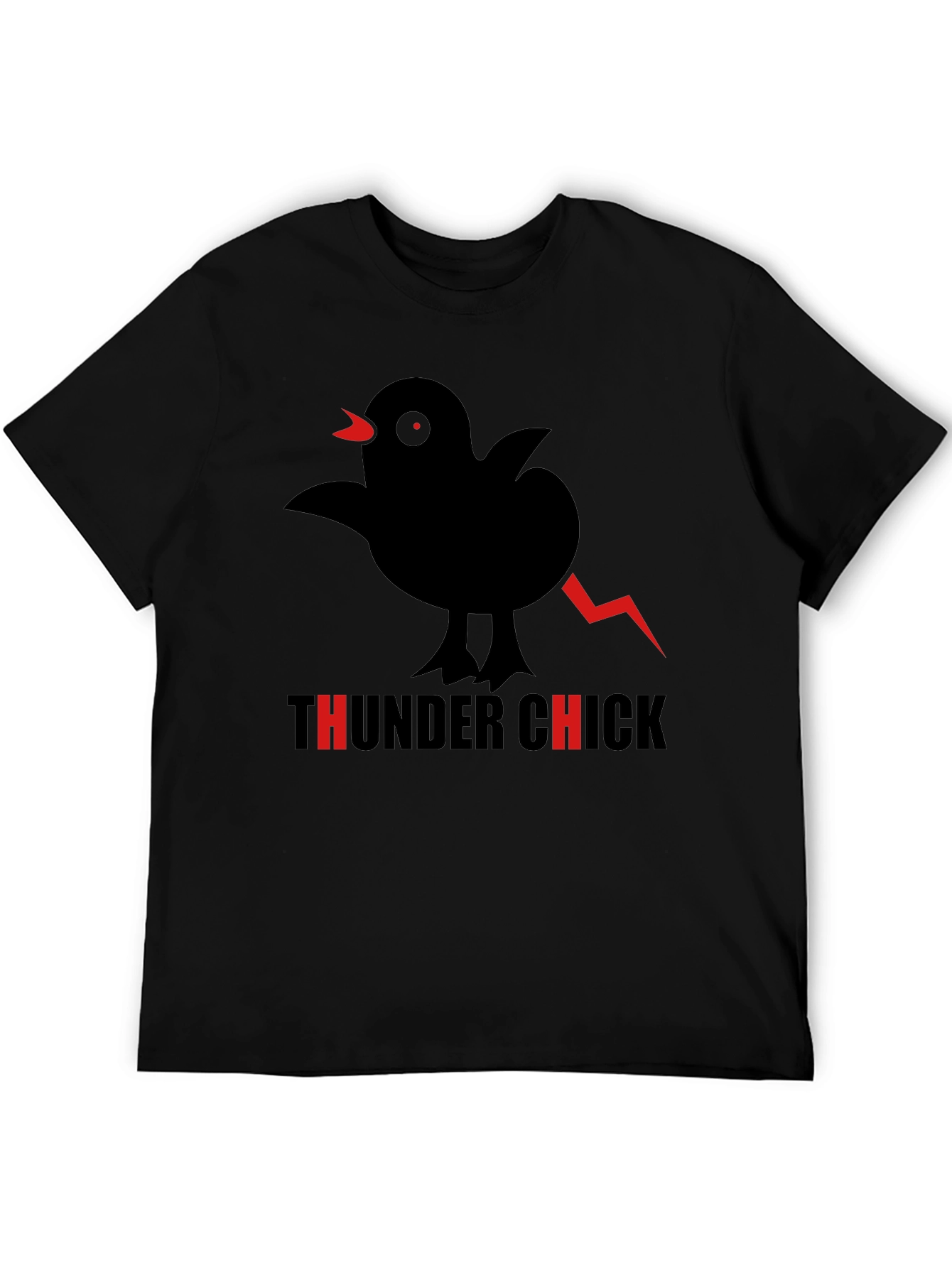 Thunder Chick Graphic T-Shirt - Bold & Edgy Design