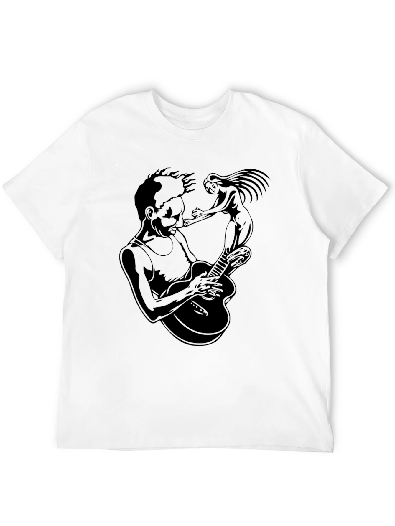 Guitarist & Muse Graphic Tee - Black