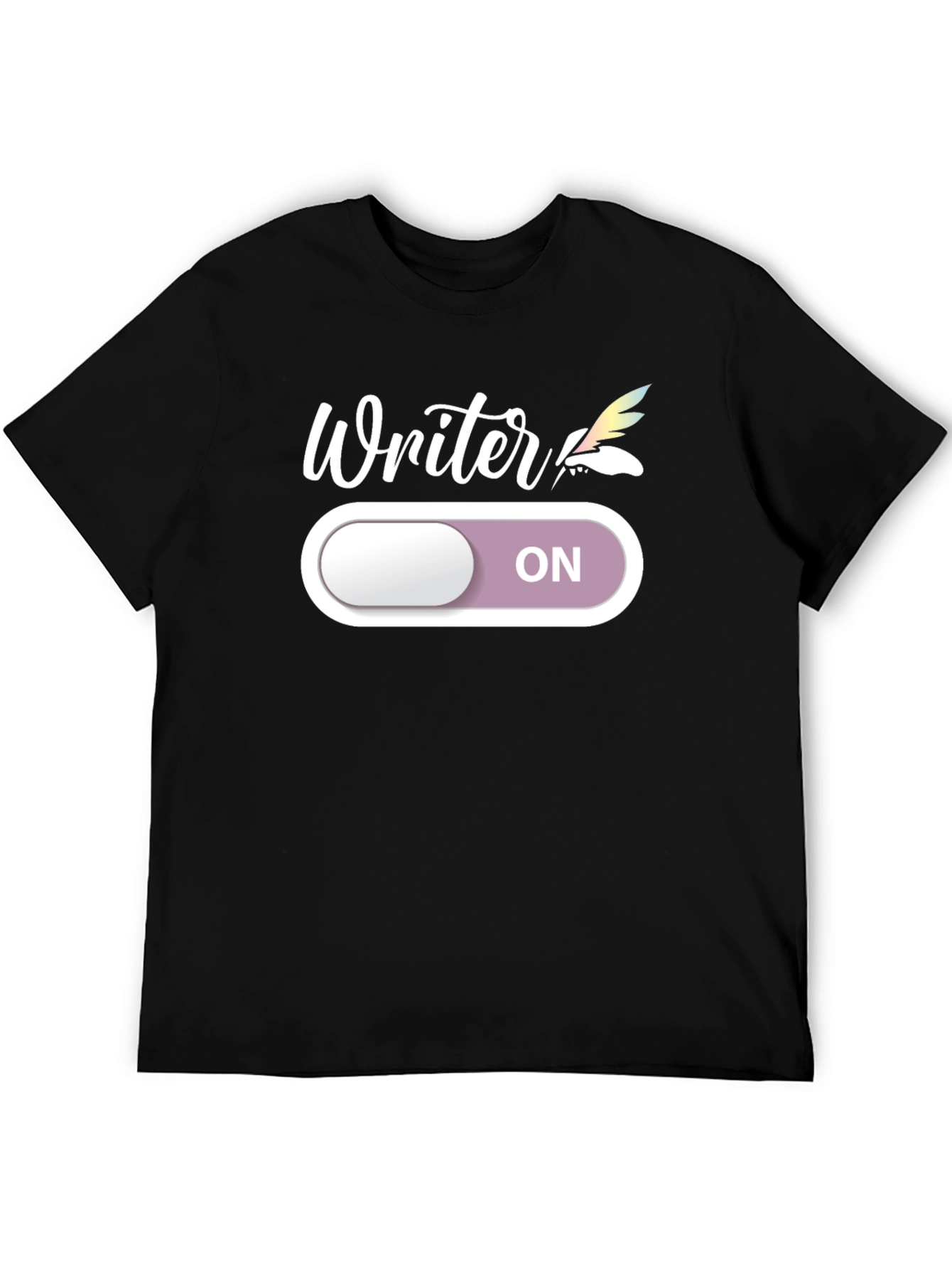 Writer ON T-Shirt - Creative Mode Activated!