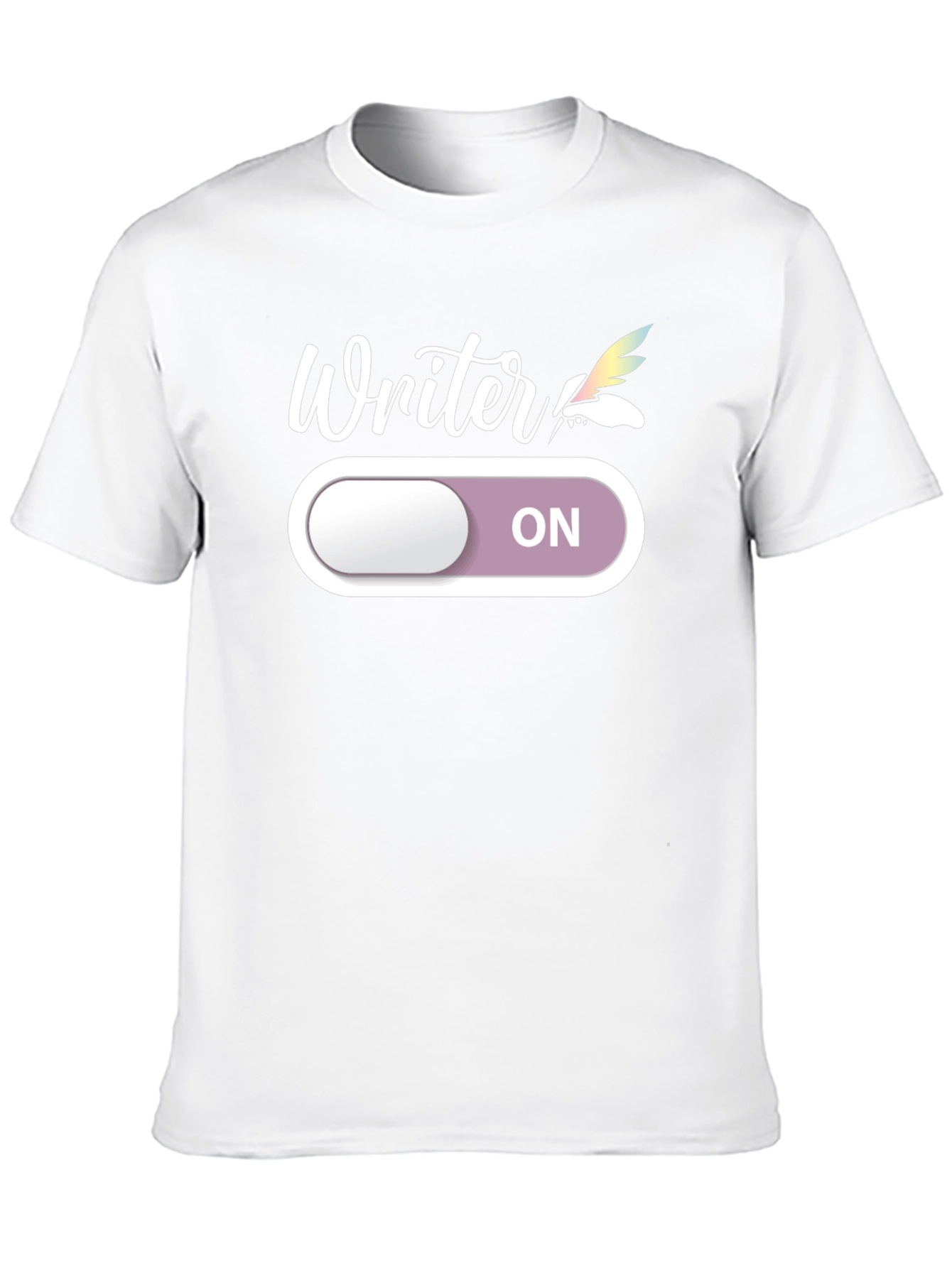 Writer ON T-Shirt - Creative Mode Activated!