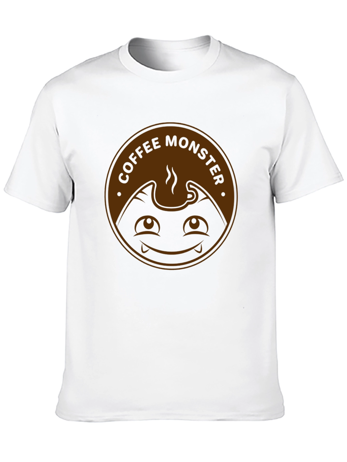 Coffee Monster Graphic Tee - Black T-Shirt