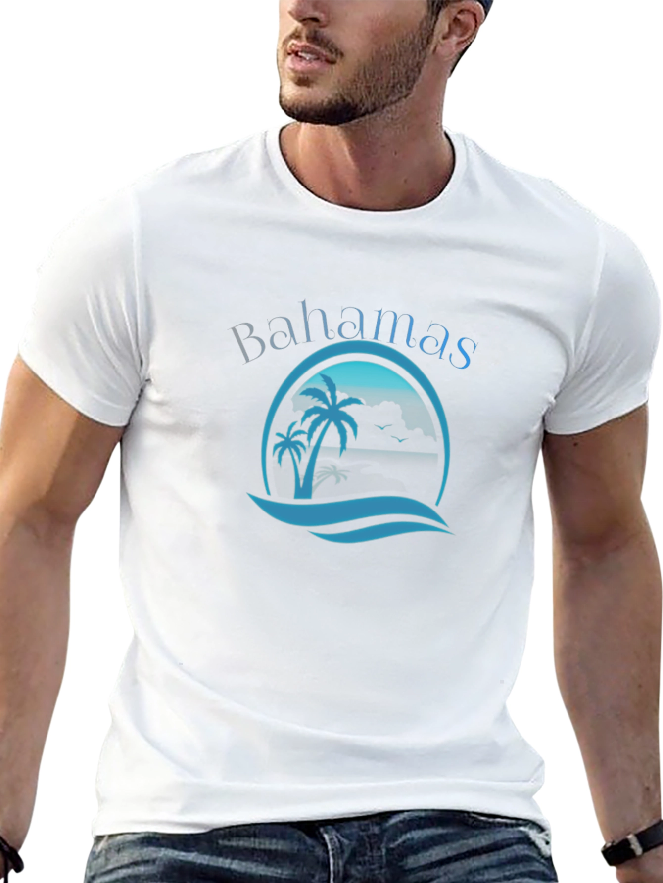 Bahamas Graphic T-Shirt - Island Vibes Mens Tee
