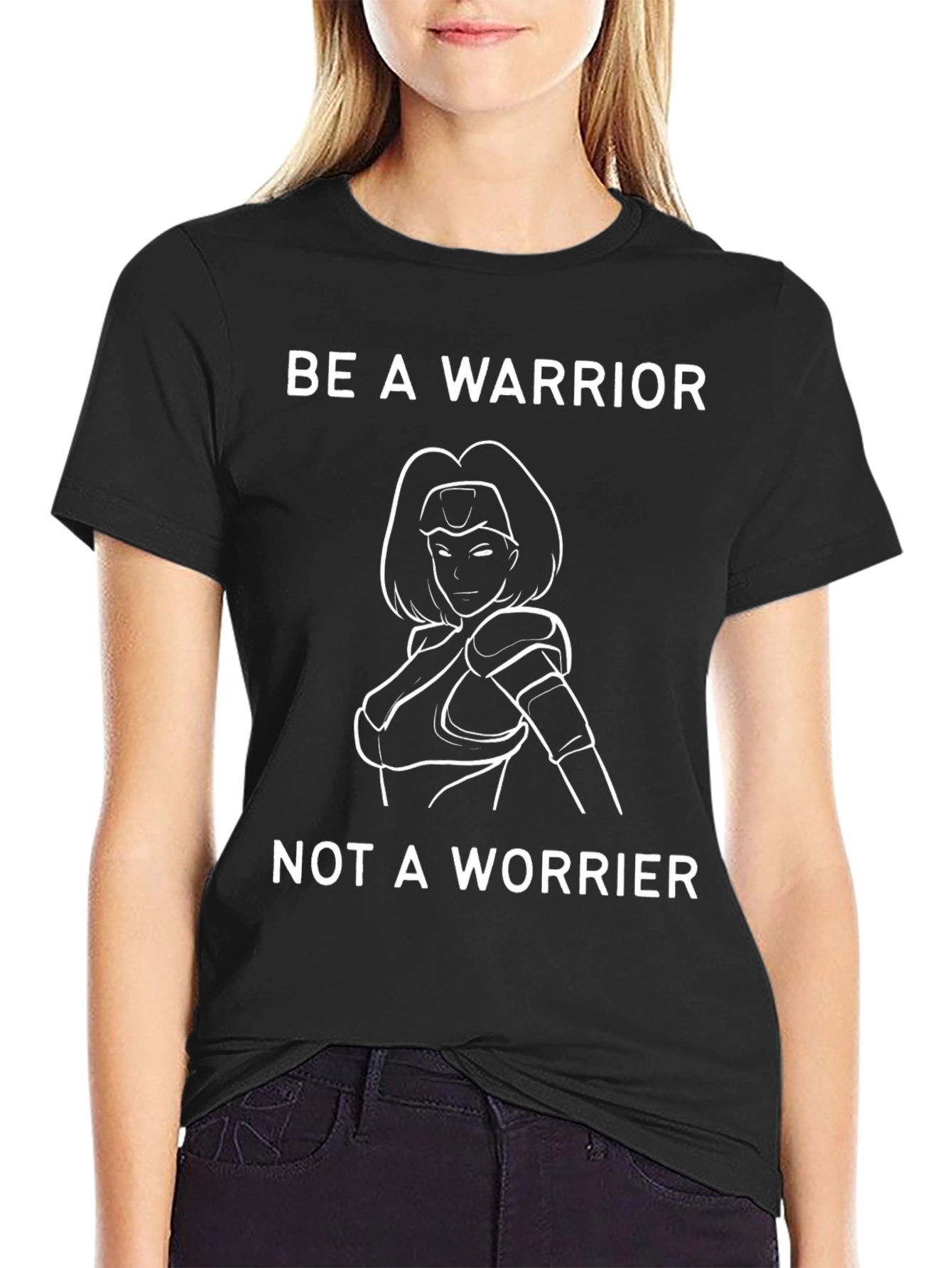 Be A Warrior T-Shirt Motivational Tee