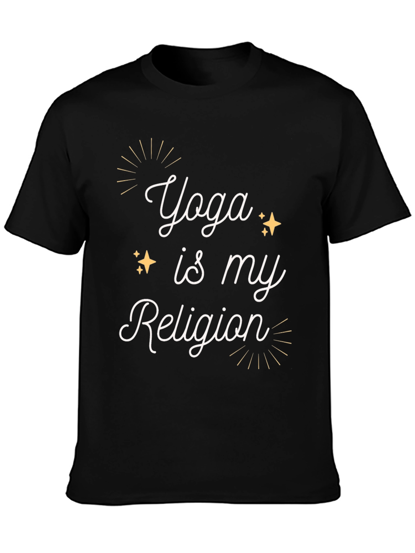 Yoga Is My Religion T-Shirt - Cotton Comfort