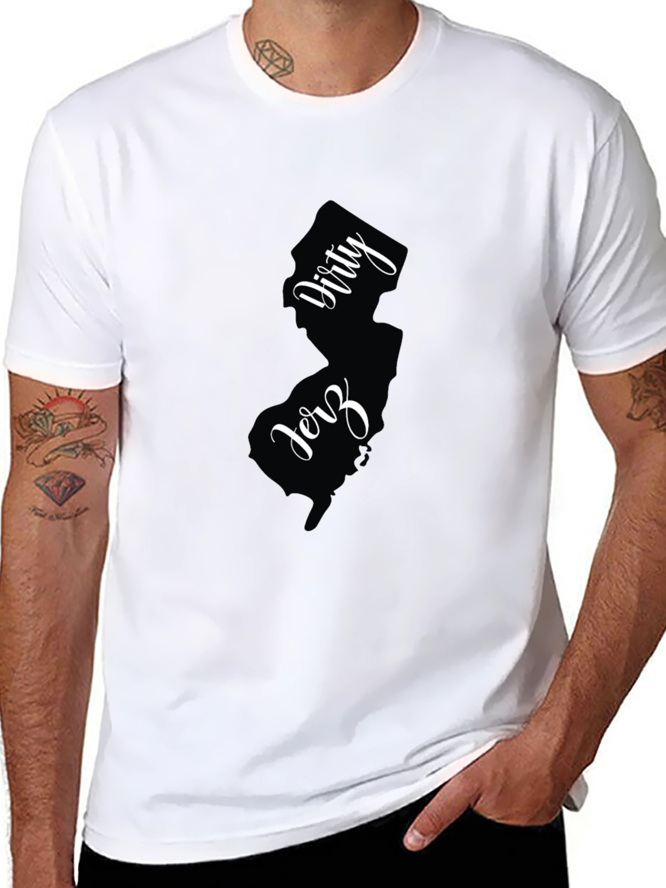 Dirty Jerz Graphic Tee - New Jersey Pride
