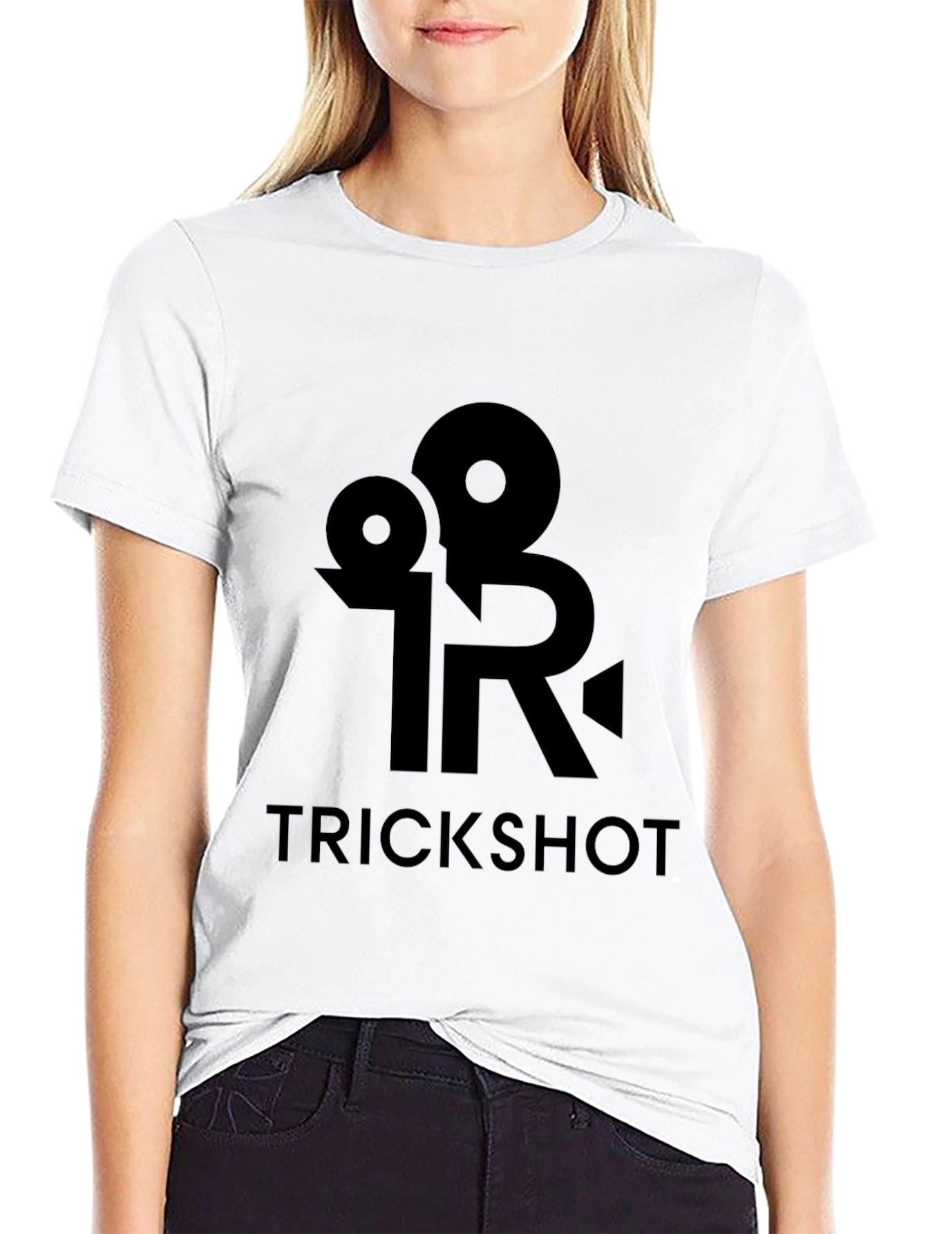 Trickshot Black Graphic Tee - Stylish & Unique