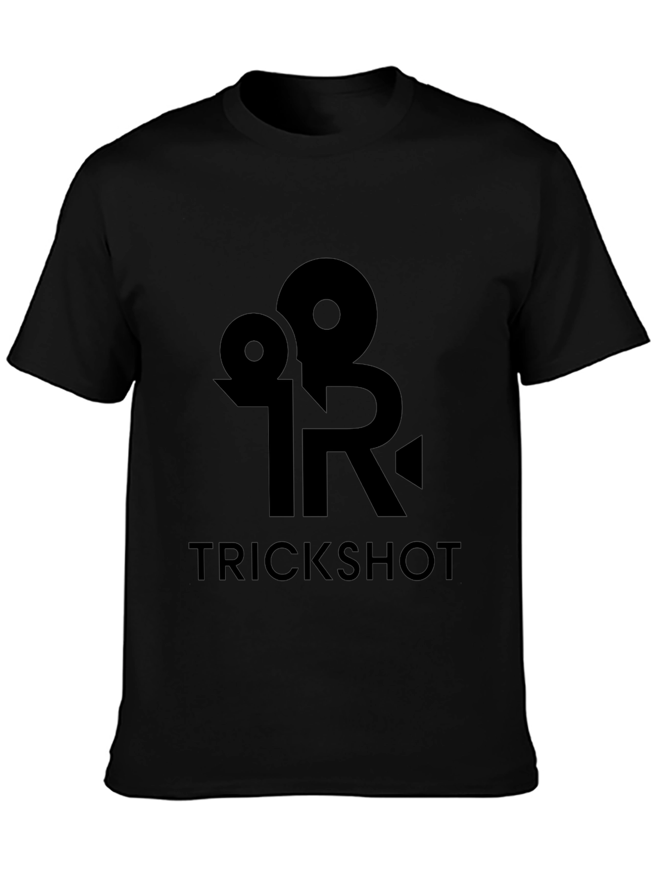 Trickshot Black Graphic Tee - Stylish & Unique