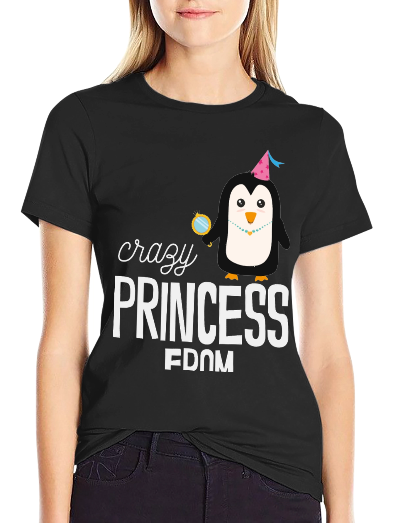 Crazy Princess FDOM T-Shirt Penguin Party Tee