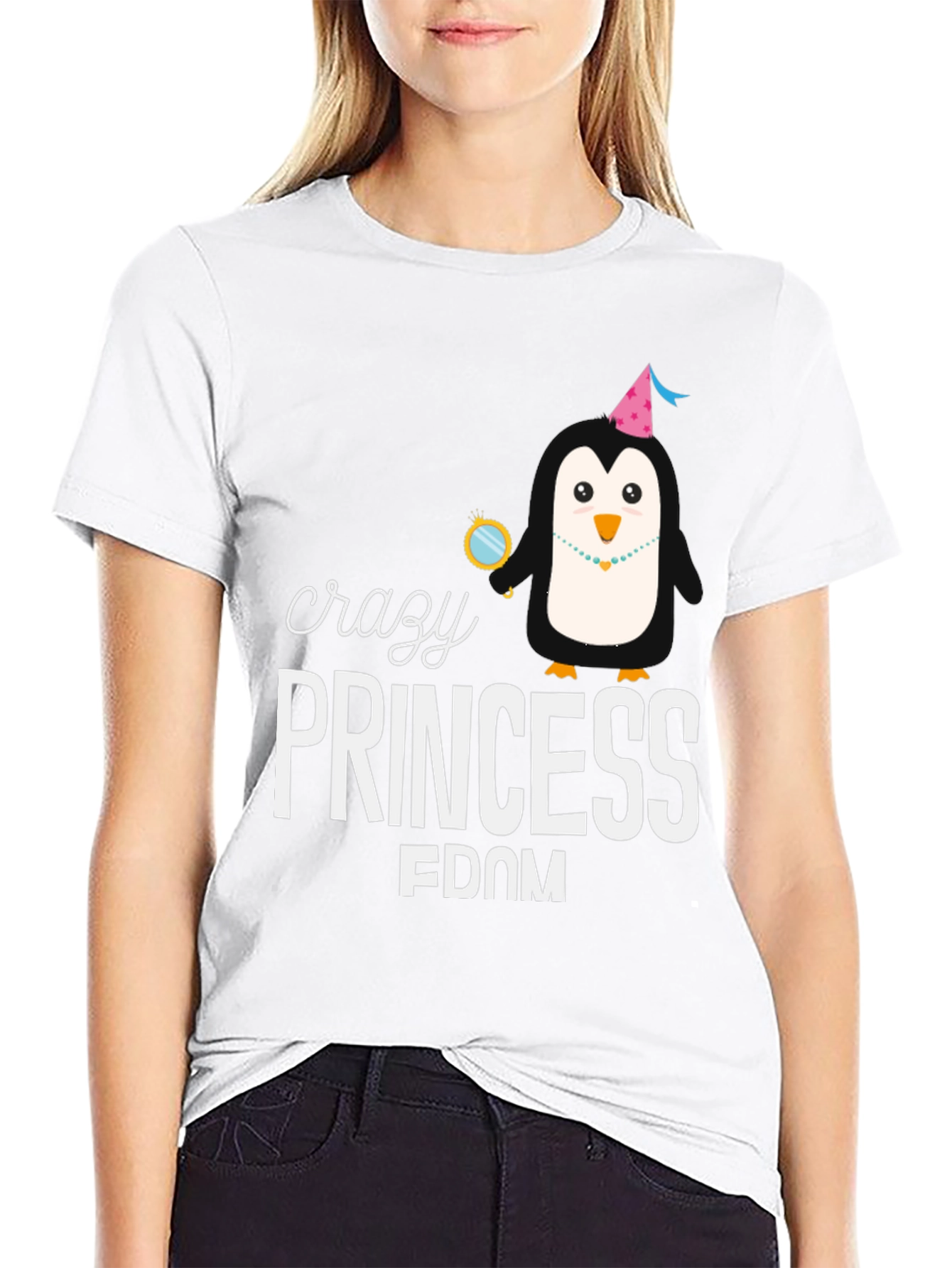 Crazy Princess FDOM T-Shirt Penguin Party Tee