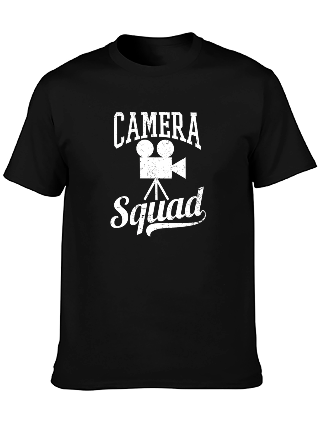 Camera Squad Graphic T-Shirt - Movie Film Crew Tee