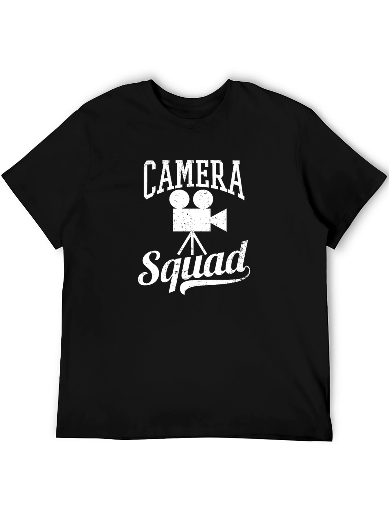 Camera Squad Graphic T-Shirt - Movie Film Crew Tee