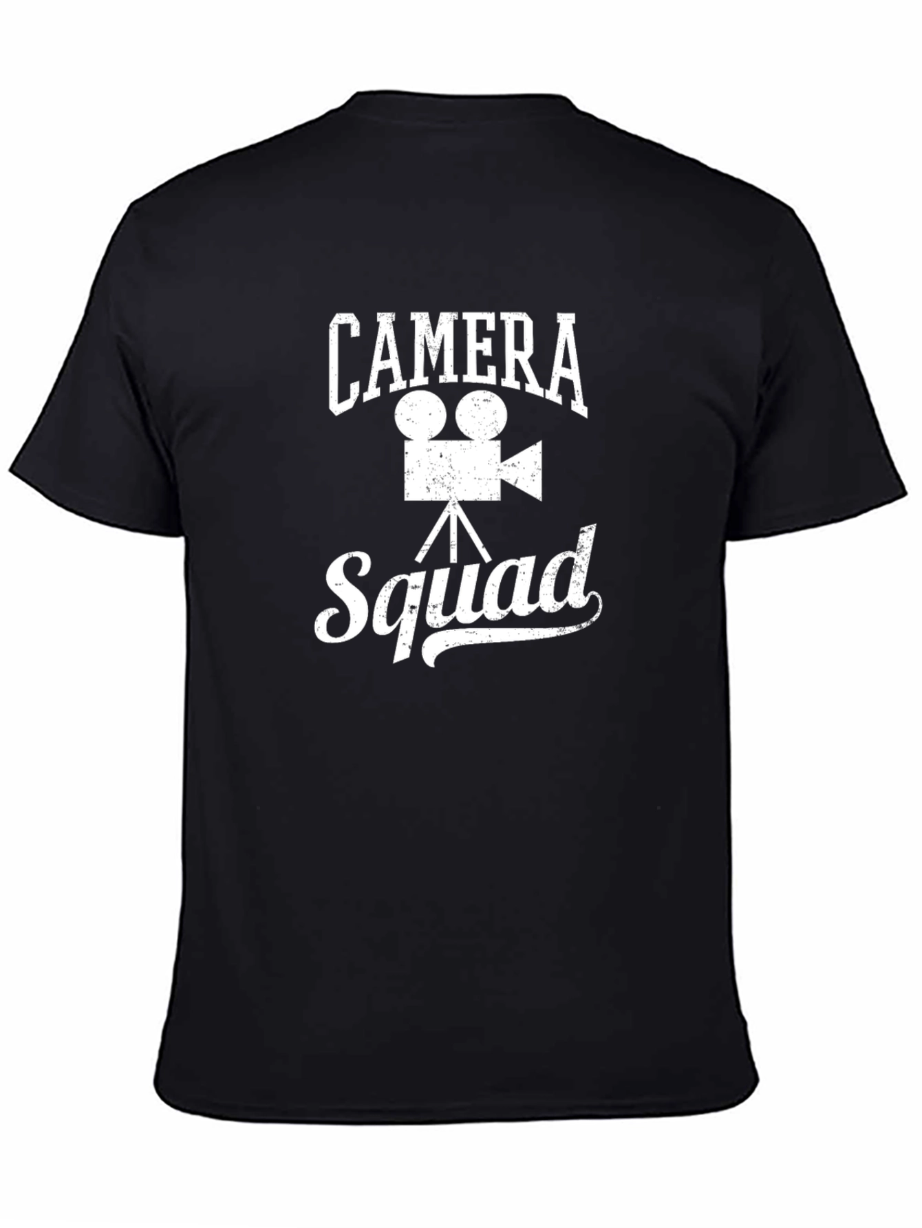 Camera Squad Graphic T-Shirt - Movie Film Crew Tee