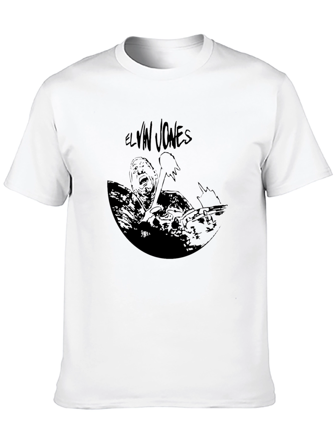 Elvin Jones Black Graphic Tee