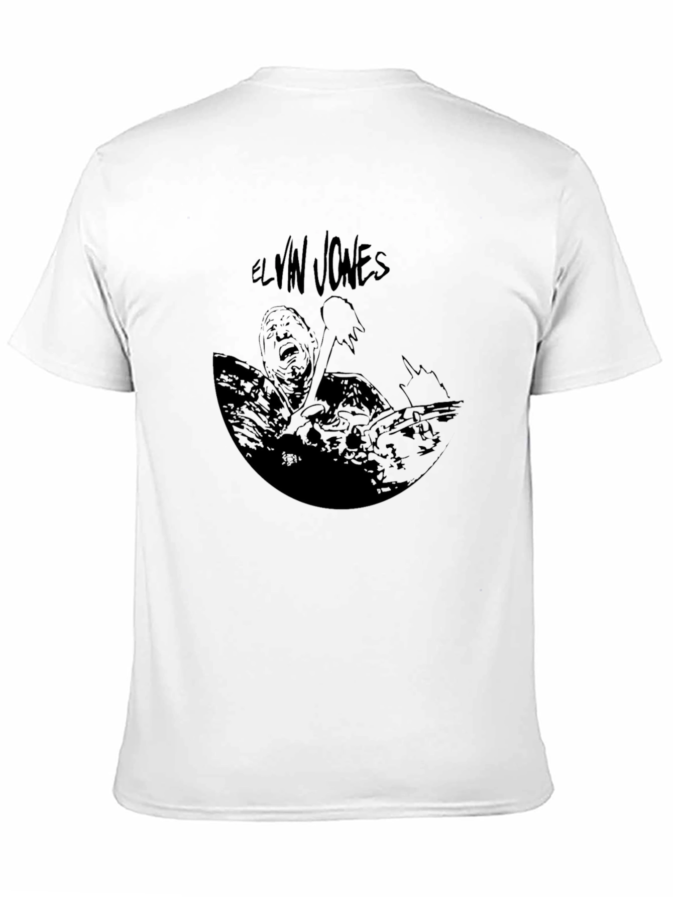 Elvin Jones Black Graphic Tee