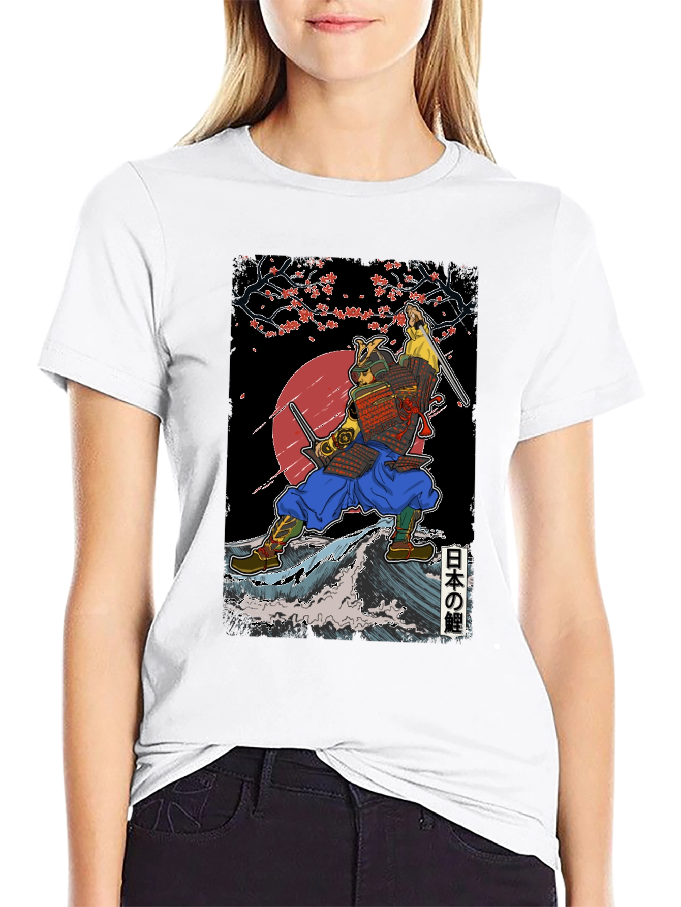 Samurai Warrior T-Shirt - Japanese Art