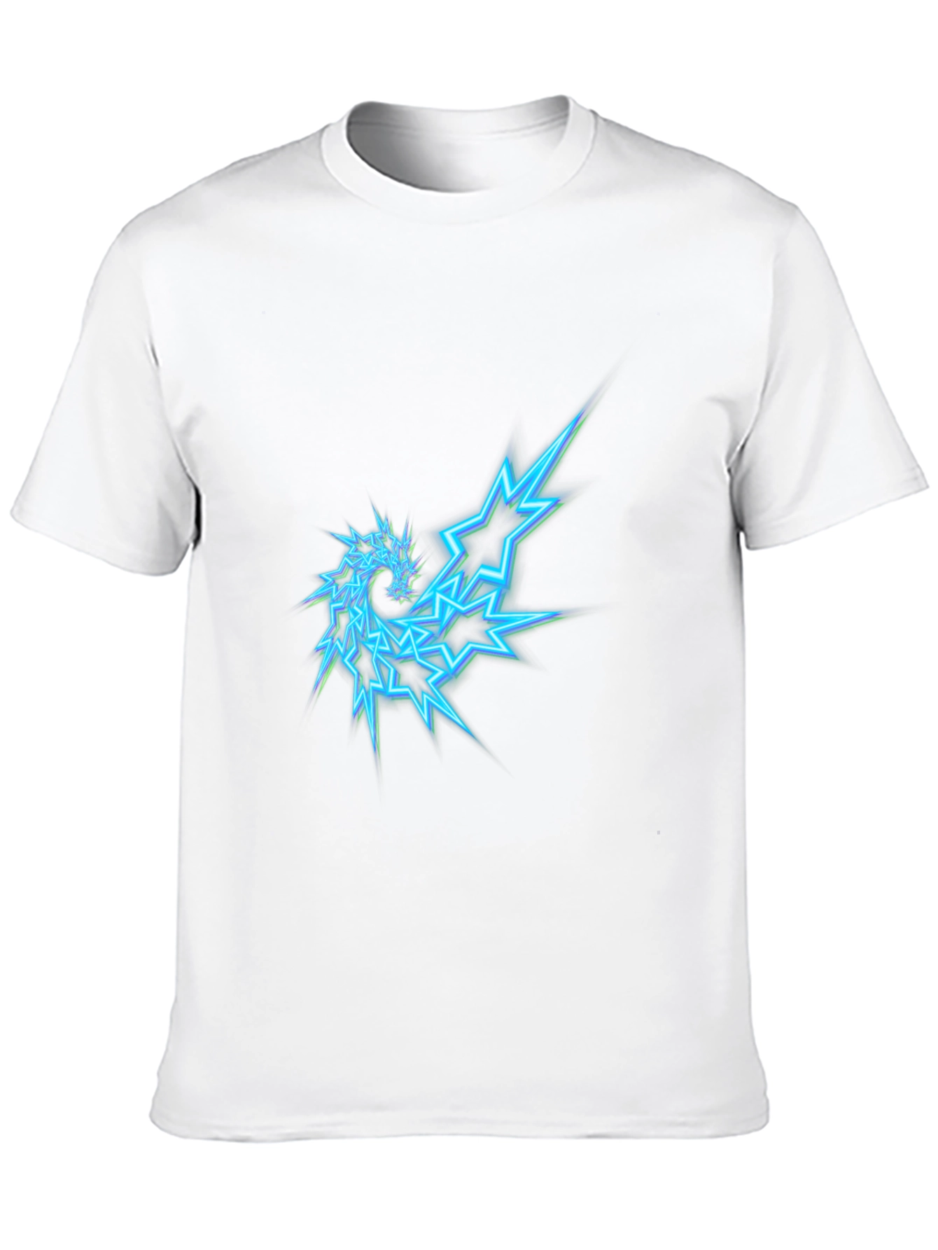 Electric Dragon Graphic Tee - Cool Casual Style