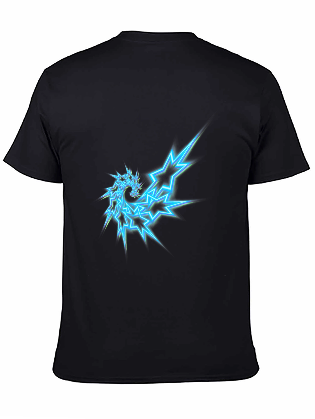 Electric Dragon Graphic Tee - Cool Casual Style