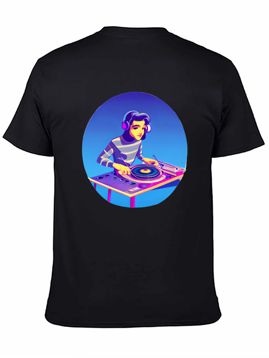 DJ Graphic Tee - Music Lovers T-Shirt