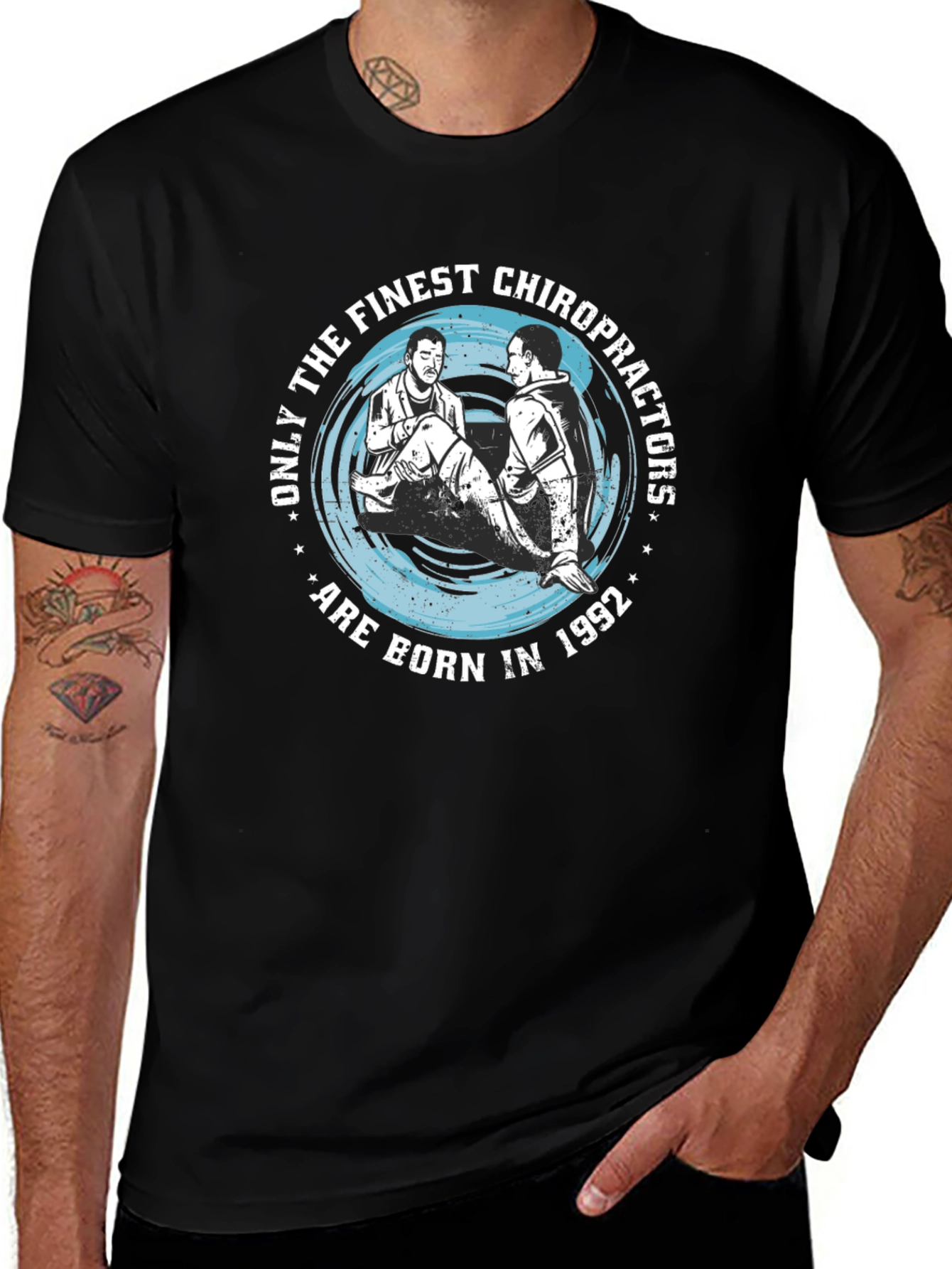 Finest Chiropractors Born in 1992 Graphic Tee