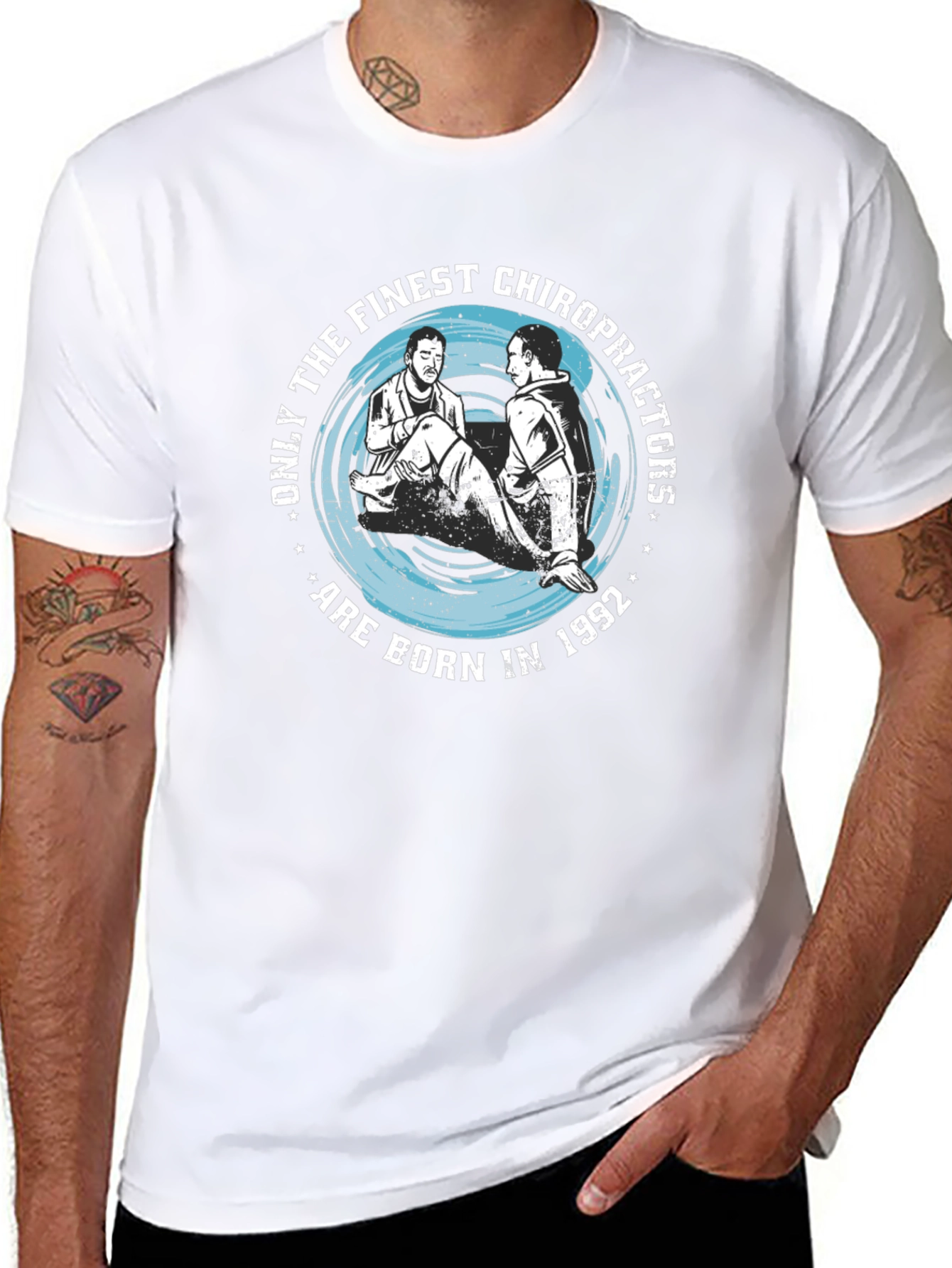 Finest Chiropractors Born in 1992 Graphic Tee