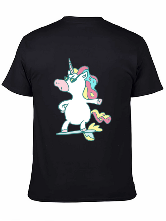 Cool Unicorn Black T-Shirt
