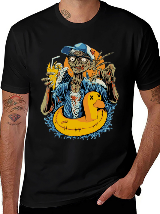 Zombie Summer Fun Graphic T-Shirt
