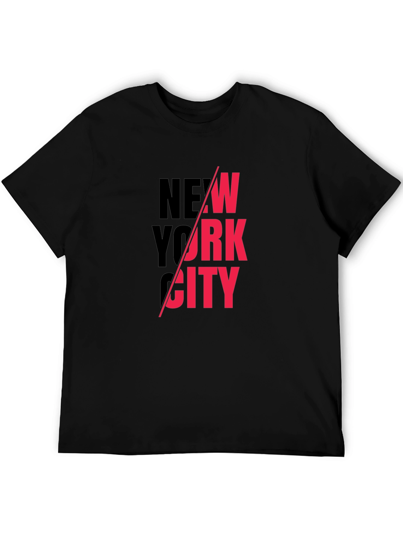 New York City Graphic Print Crew Neck T-Shirt