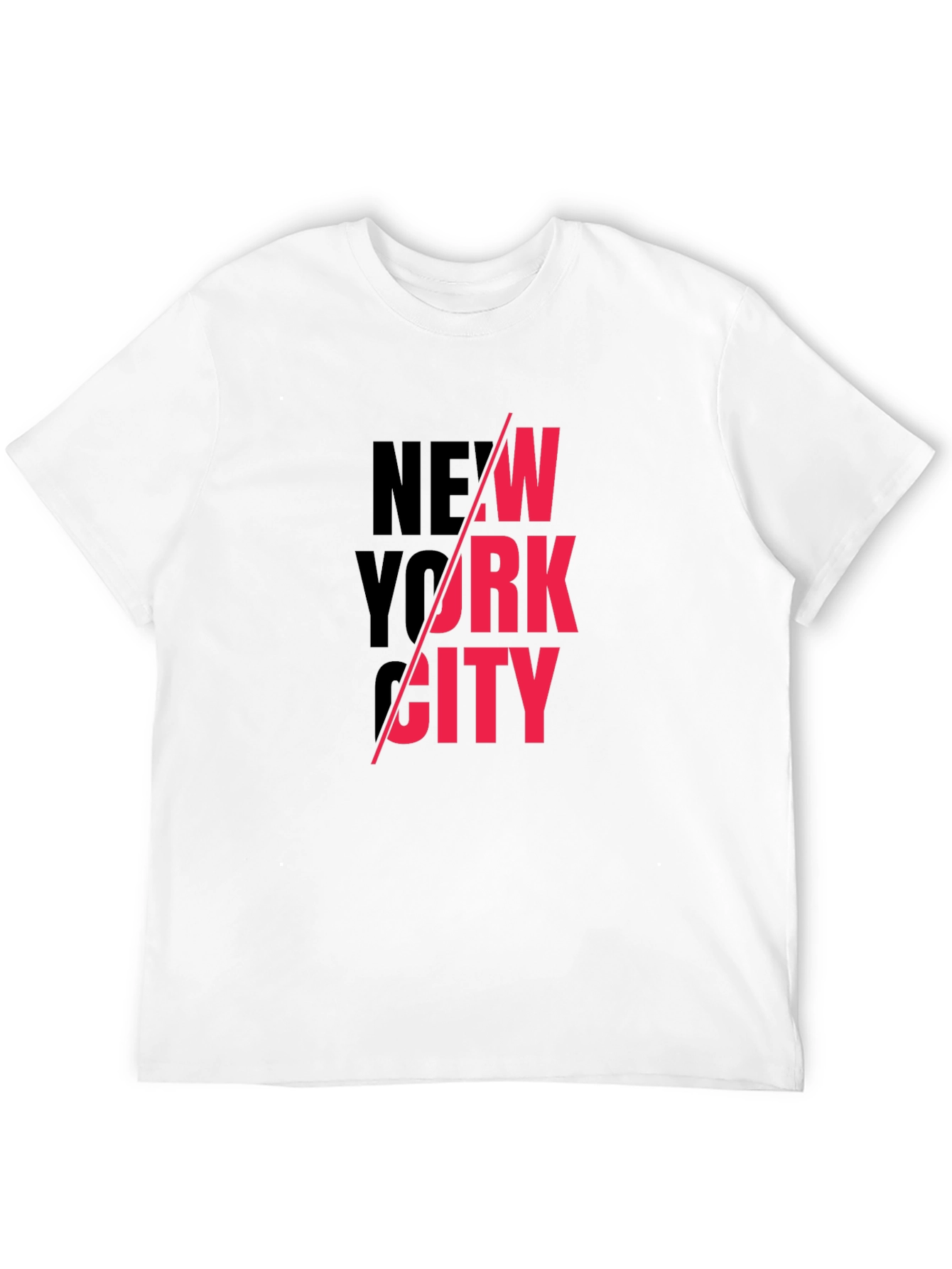 New York City Graphic Print Crew Neck T-Shirt