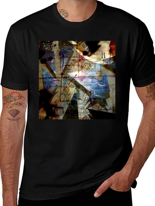 Abstract Time Shattered T-Shirt