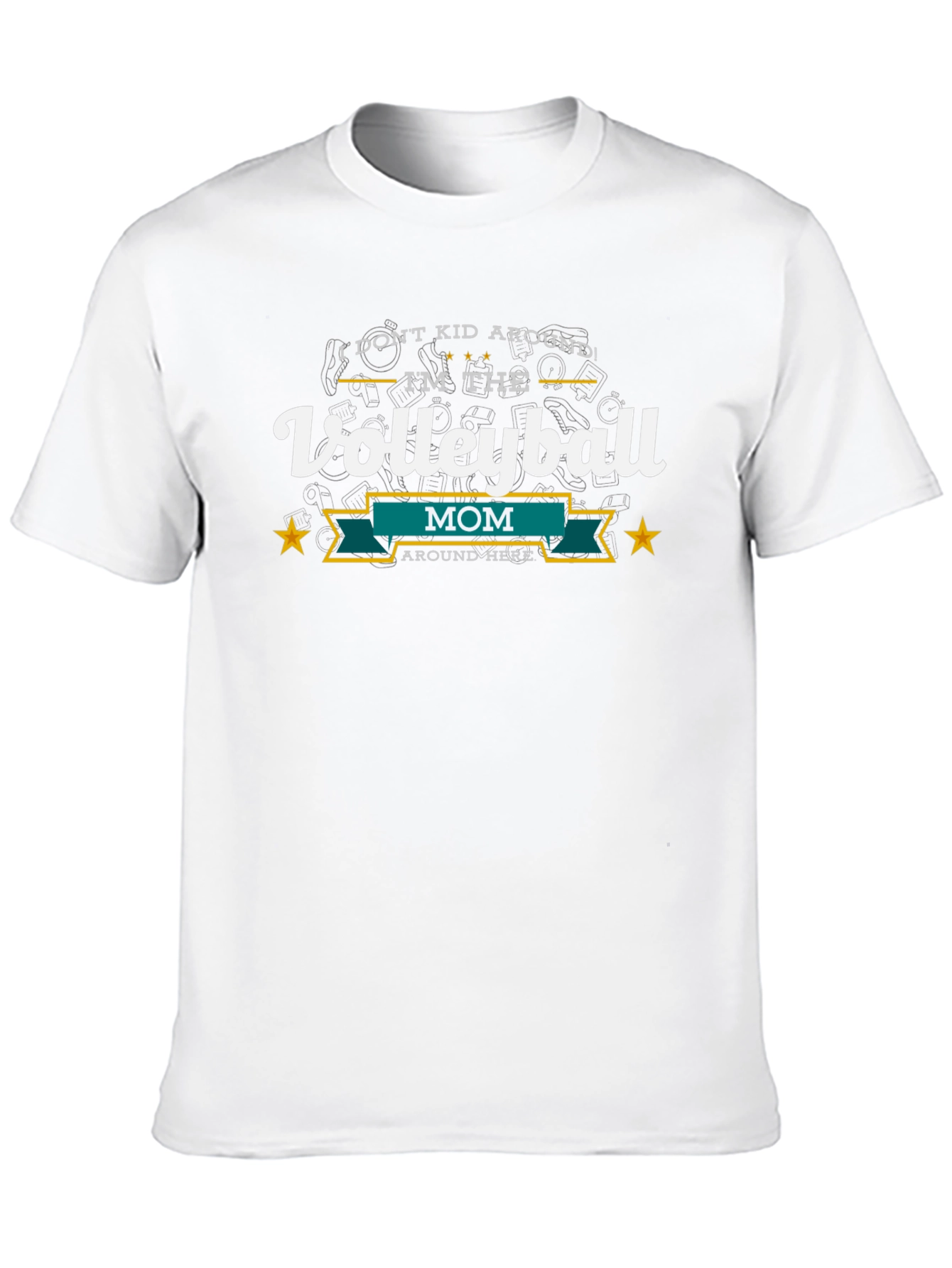 Volleyball Mom Graphic T-Shirt