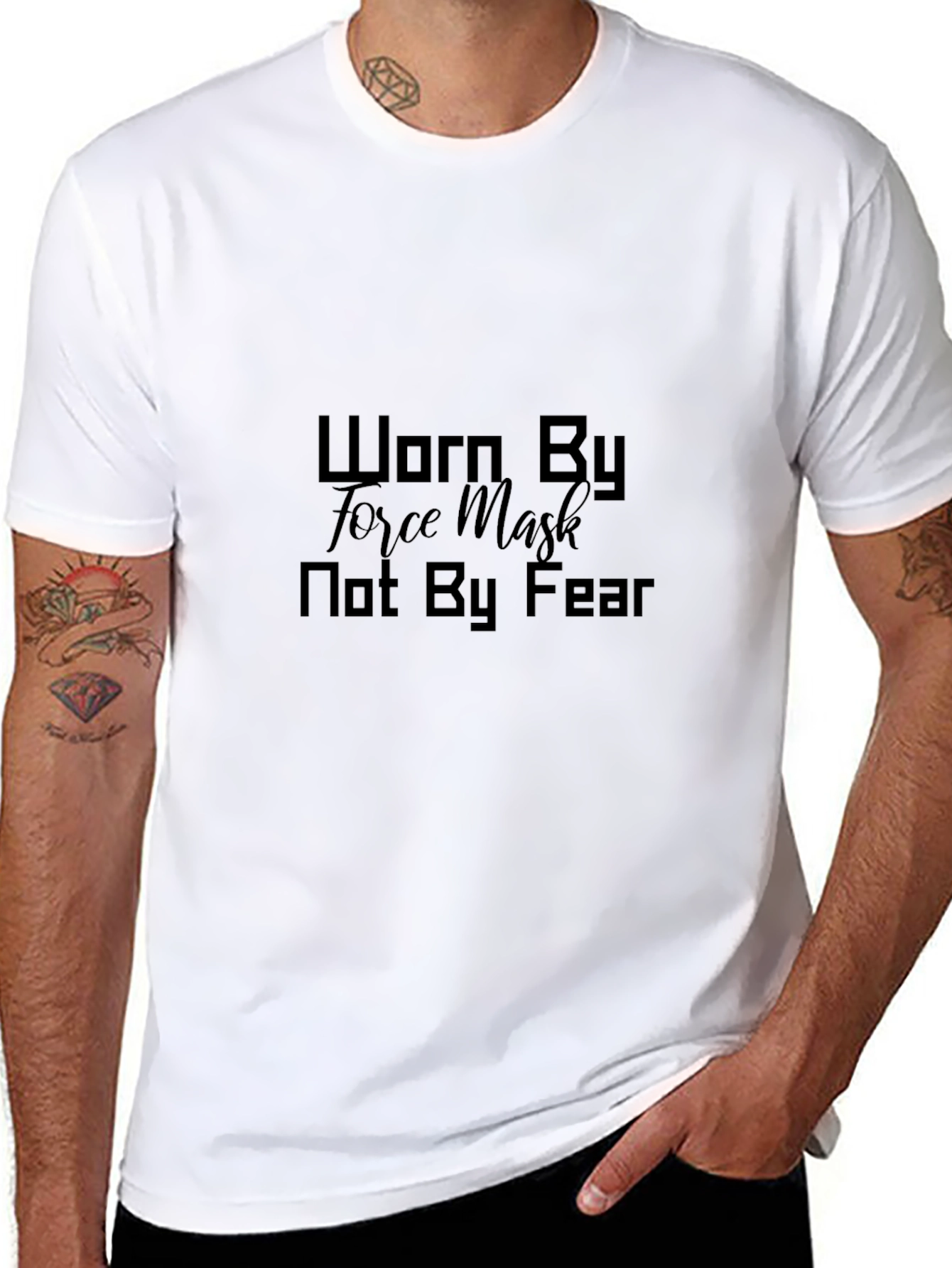 Worn By Force Mask T-Shirt