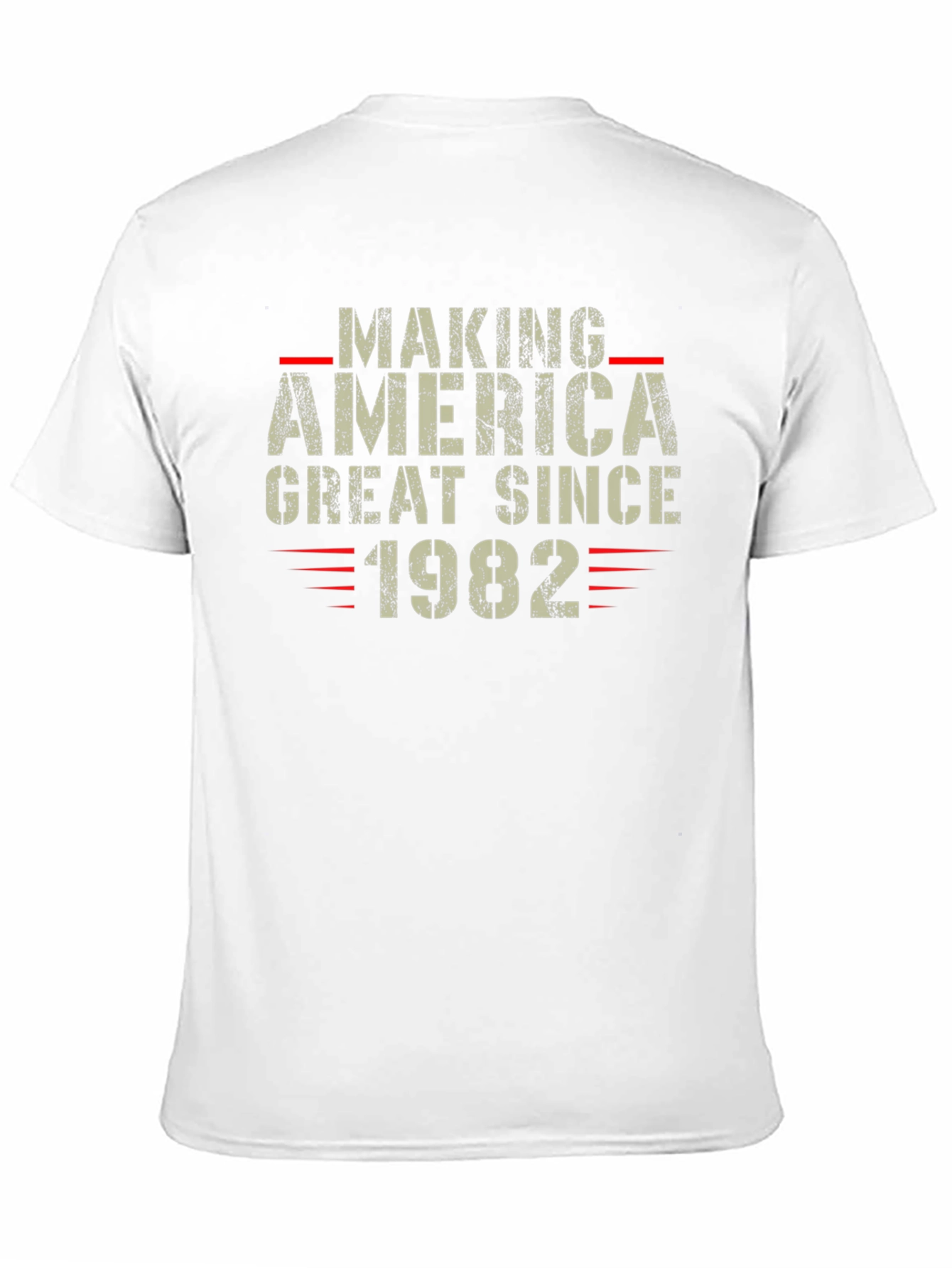 Making America Great Since 1982 Black T-Shirt