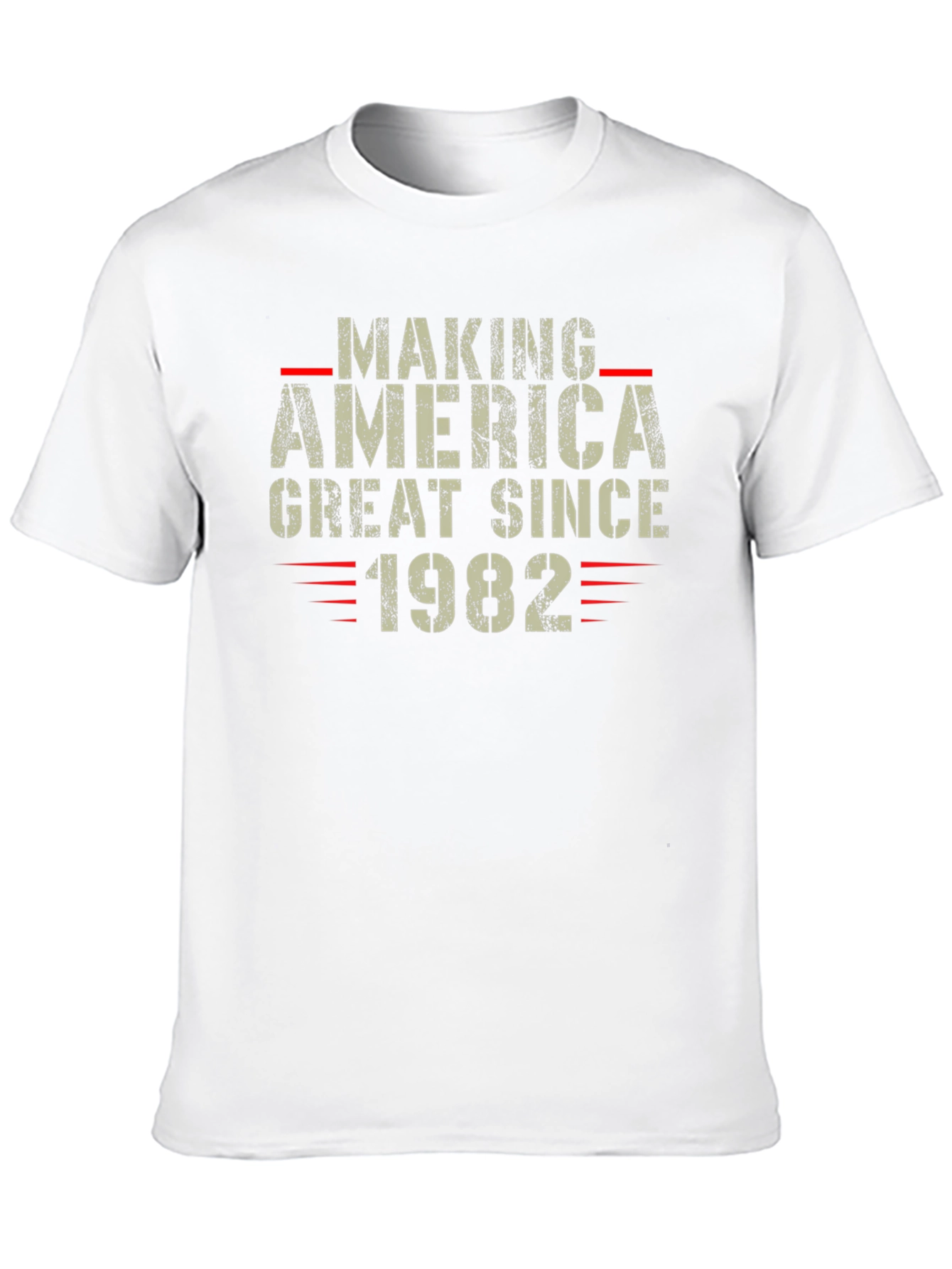 Making America Great Since 1982 Black T-Shirt