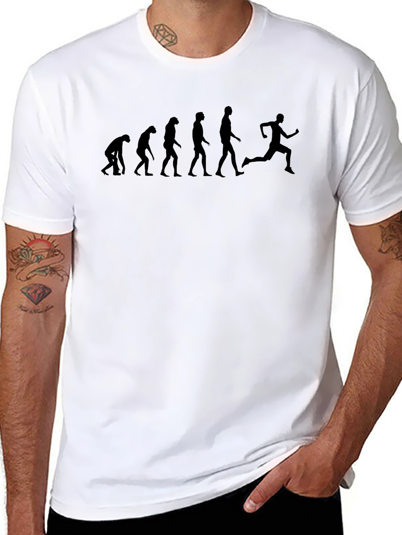 Evolution of a Runner T-Shirt