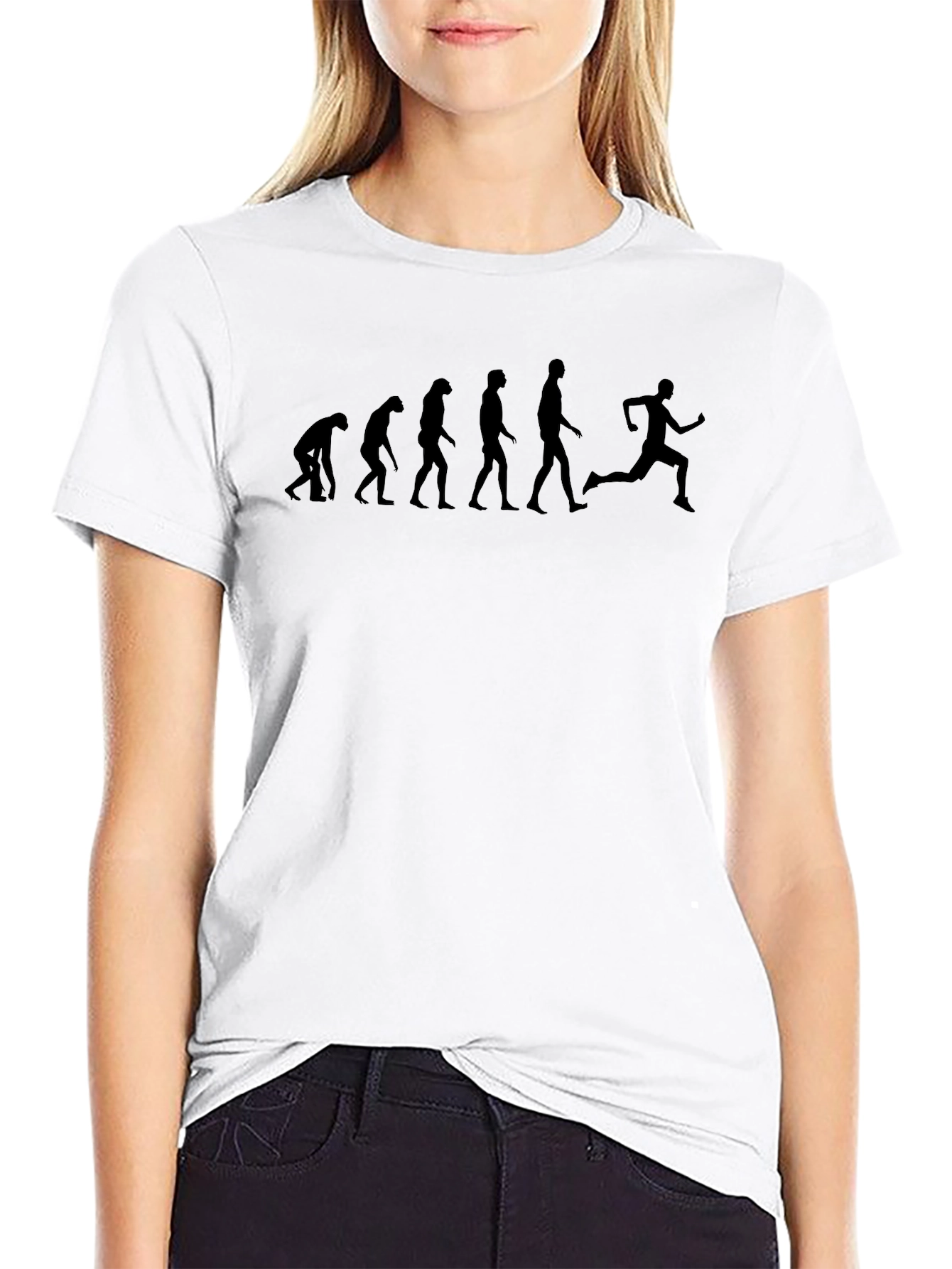 Evolution of a Runner T-Shirt