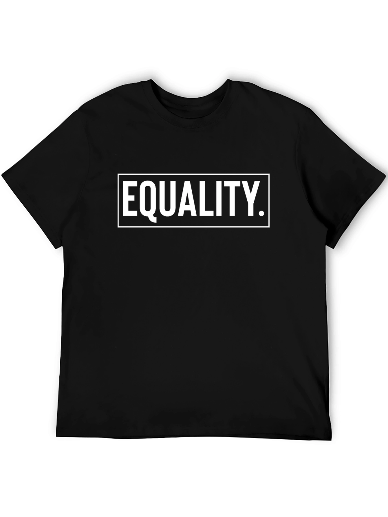 Equality Graphic Tee - Unisex Black T-Shirt