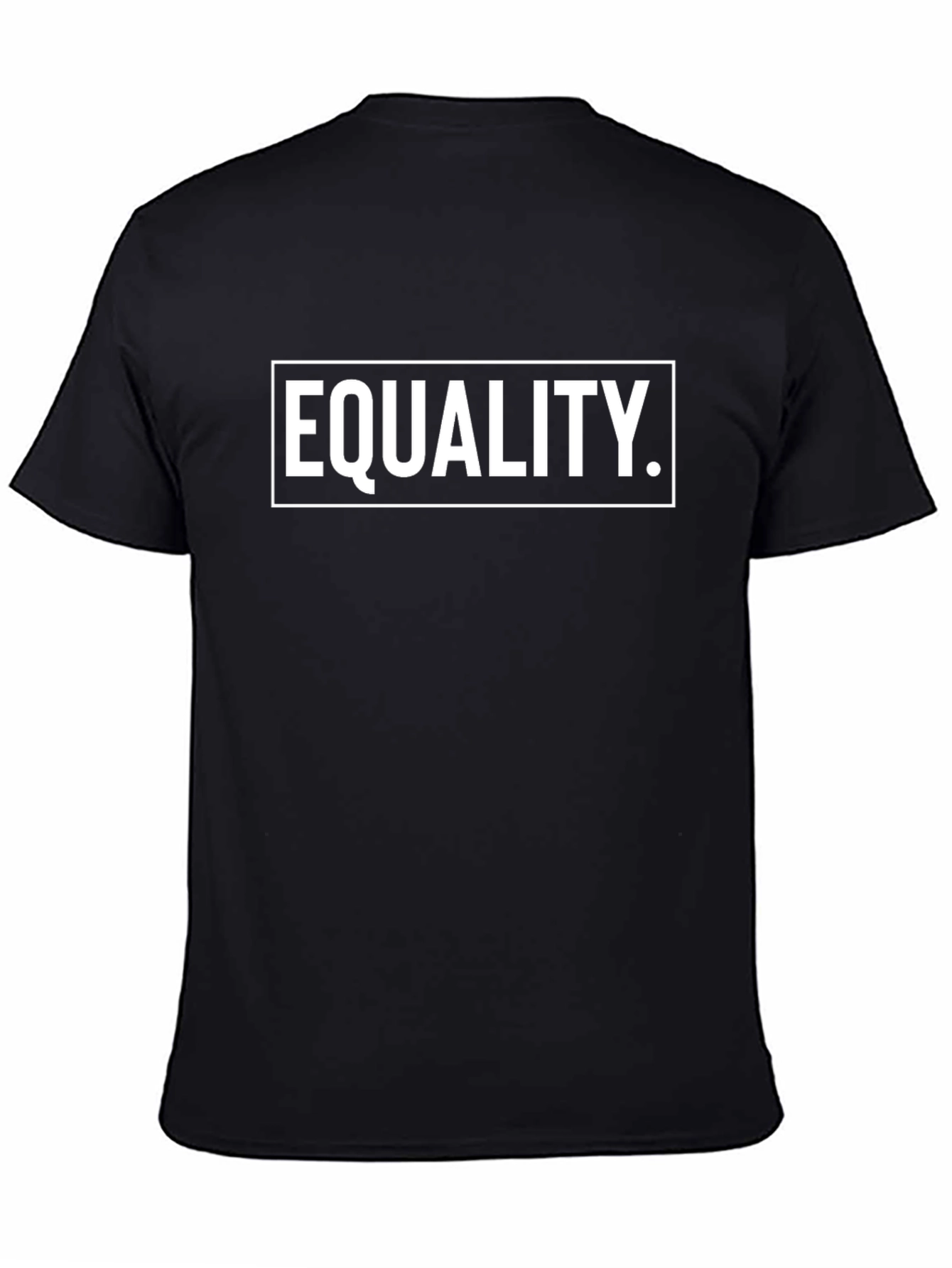 Equality Graphic Tee - Unisex Black T-Shirt