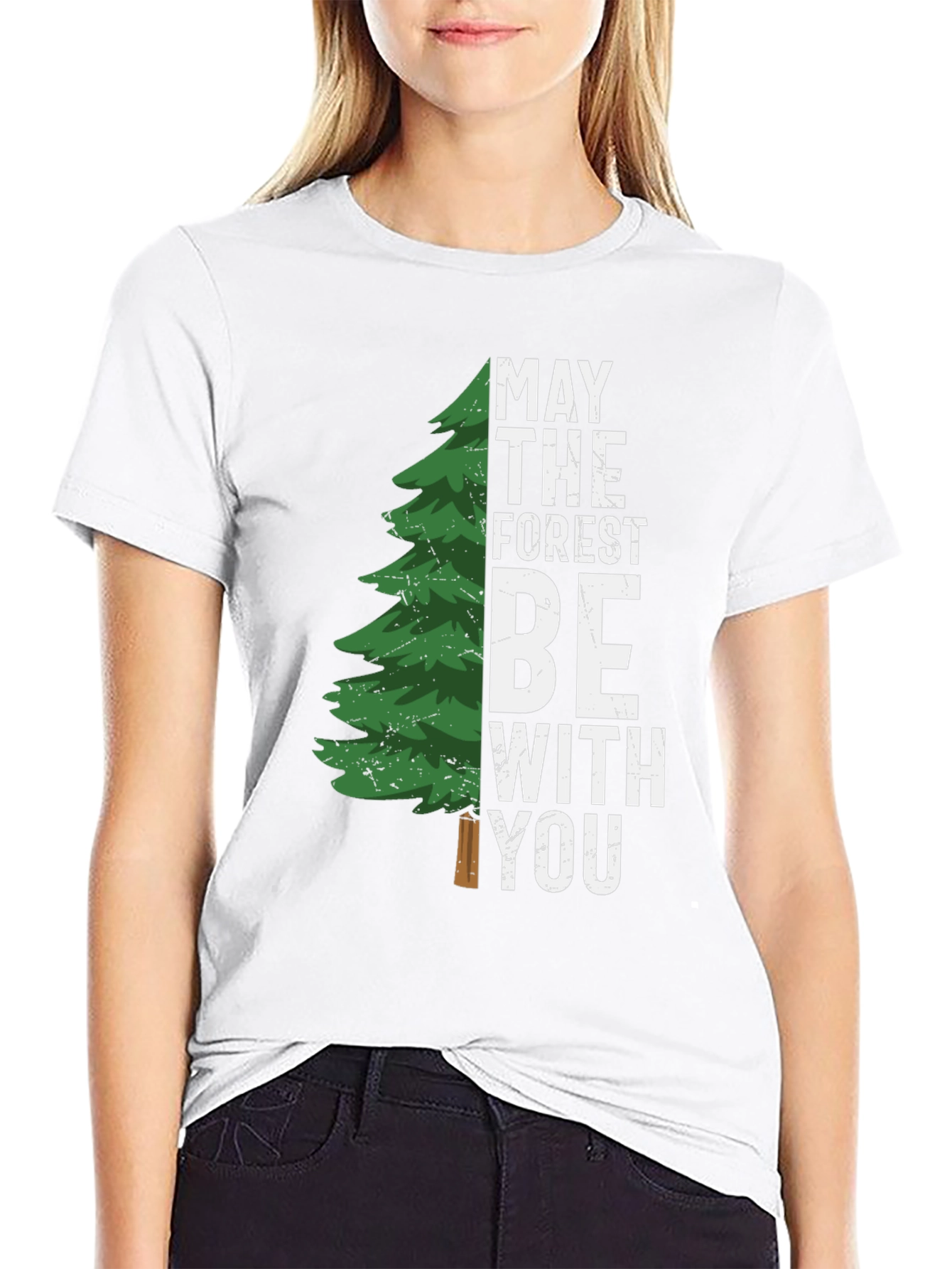 May the Forest Be With You Graphic Tee