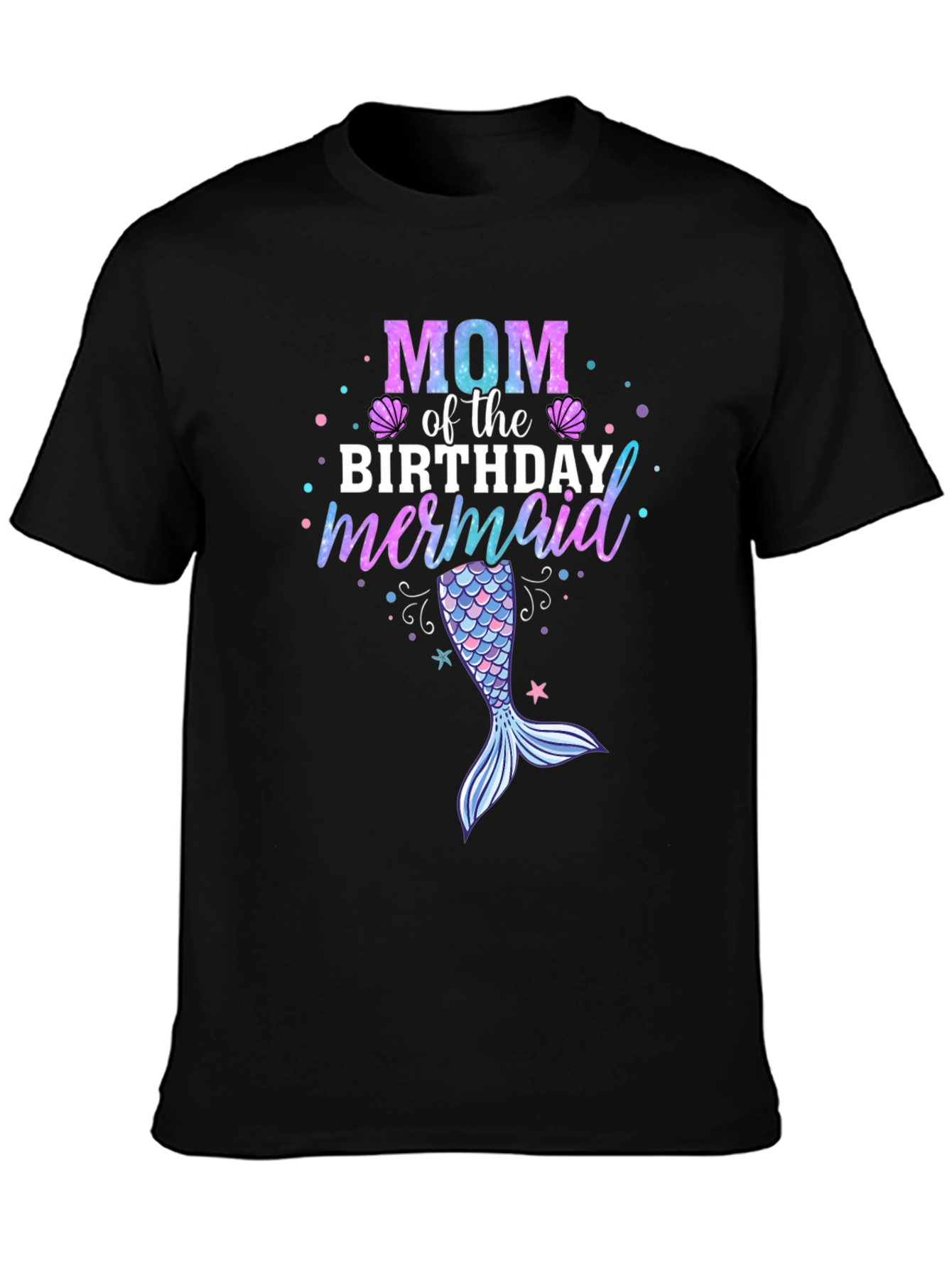 Mom of the Birthday Mermaid T-Shirt